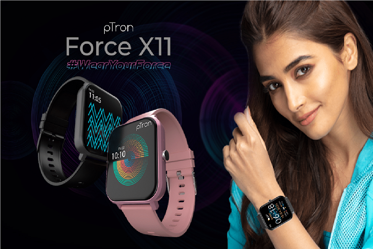 Buy pTron Pulsefit Vibe 1.85 inch HD Touch Display Bluetooth Calling  Smartwatch, Functional Crown (Silver) Online at Best Prices in India -  JioMart.