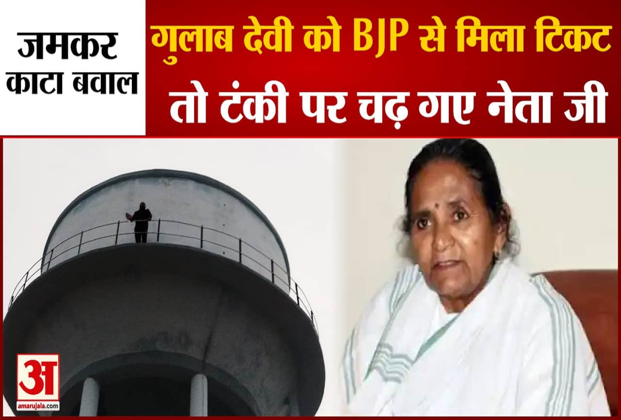 भाजपा ने राज्यमंत्री को दिया टिकट, मच गया बवाल