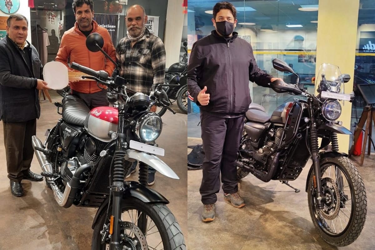 Yezdi Motorcycle starts deliveries of its three newly launched models Yezdi Roadster  Yezdi Scrambler and Yezdi Adventure