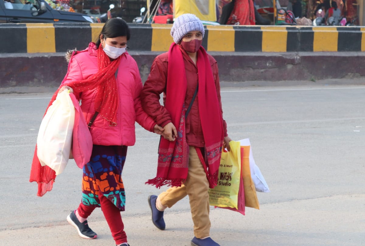 Cold in Gorakhpur people shivered throughout day due to cold wave