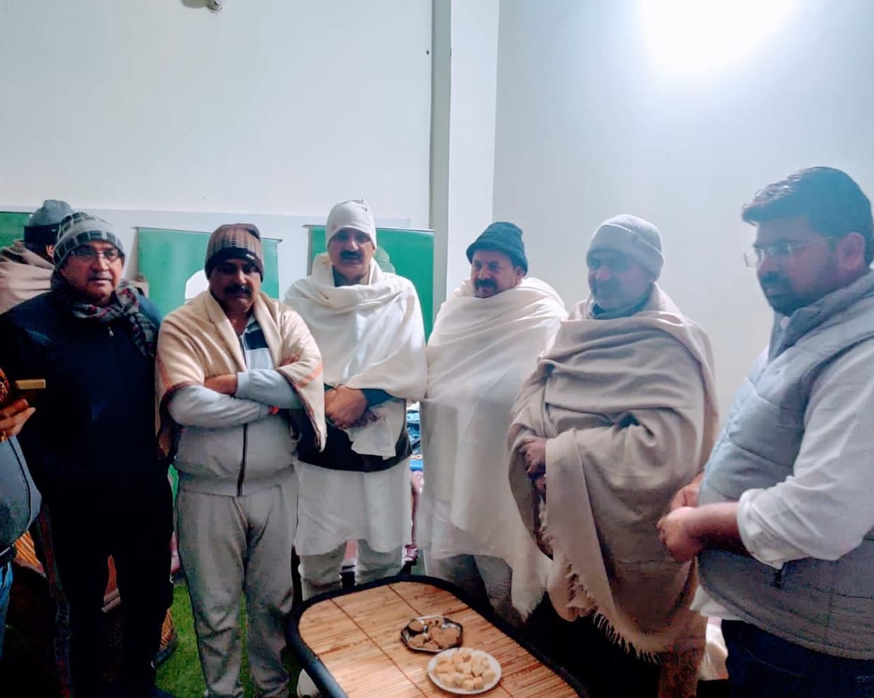 When Balyan arrived to meet Tikait, the political temperature changed