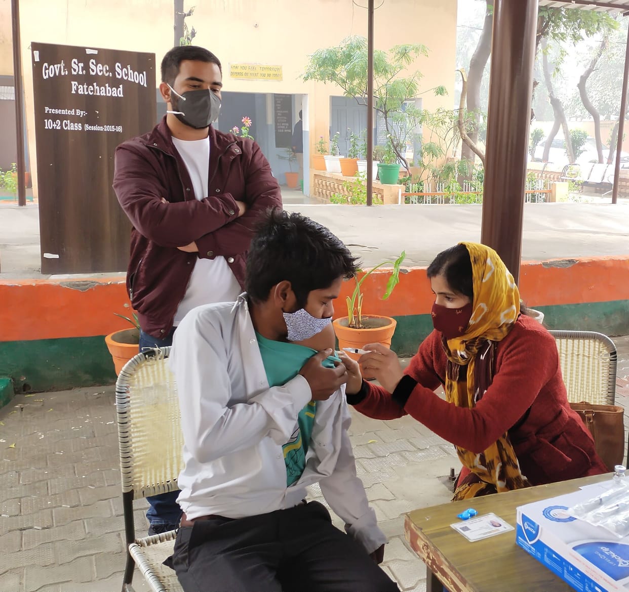 vaccination reduced in 30 schools of fatehabad division, 20 will be camp