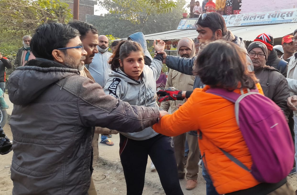 Fight between female players, video viral