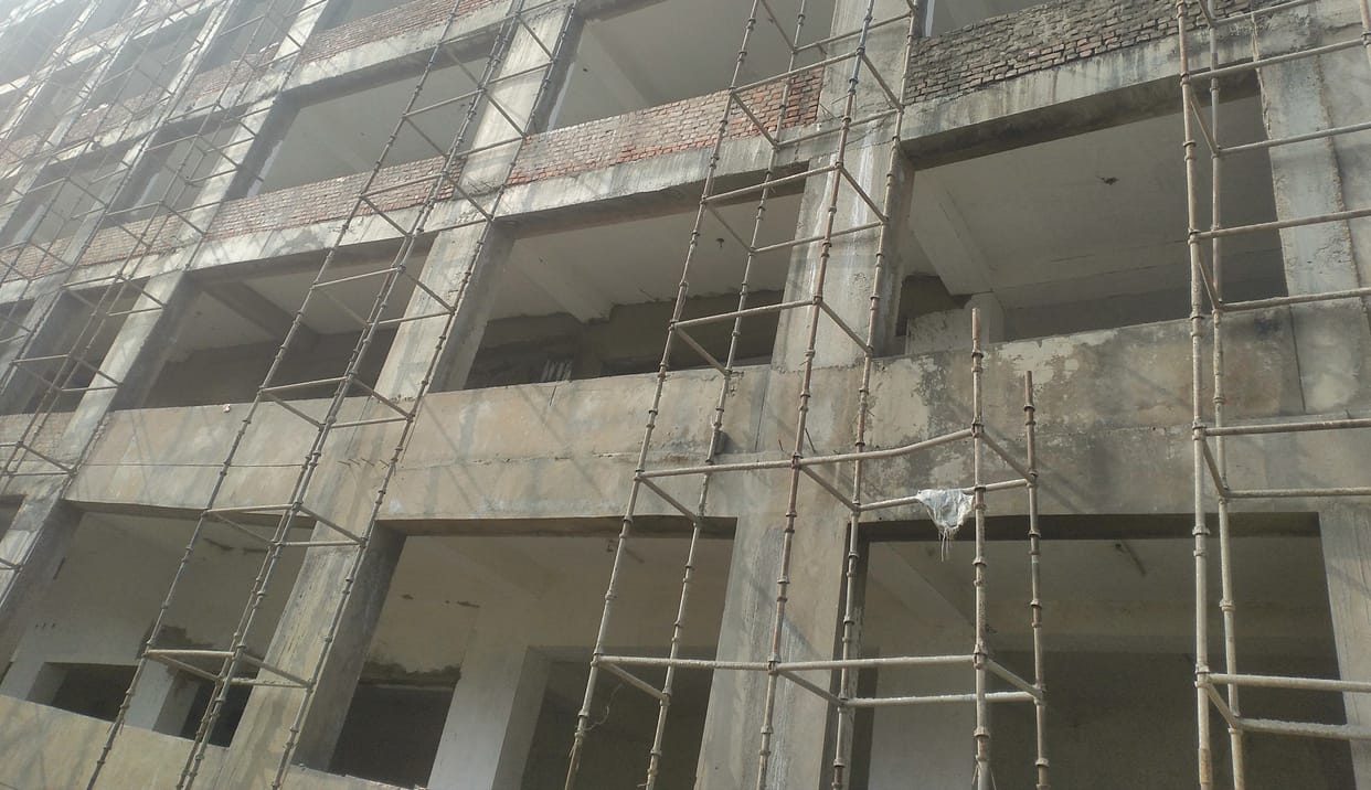 The construction work of the hospital will be completed by June