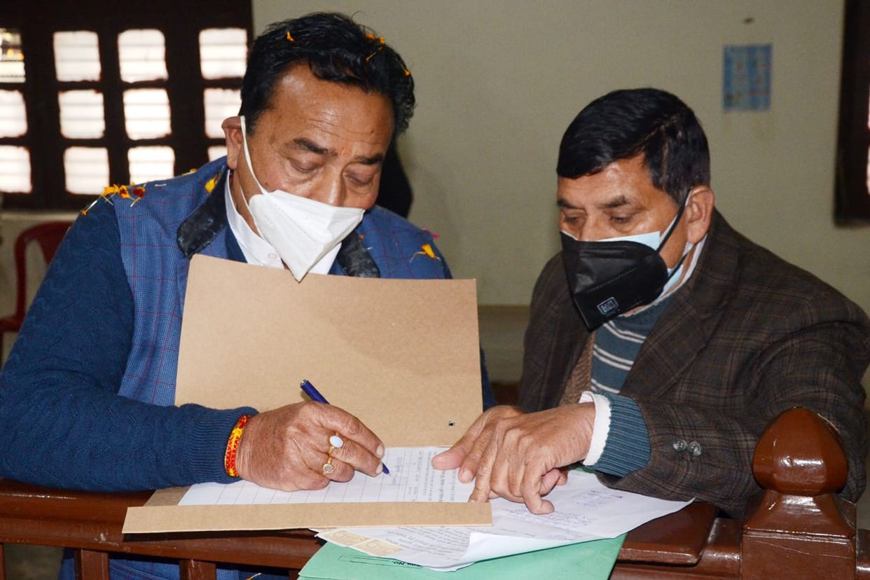 Rajpal Baliyan from Budhana and Pankaj from Charthaval nominated