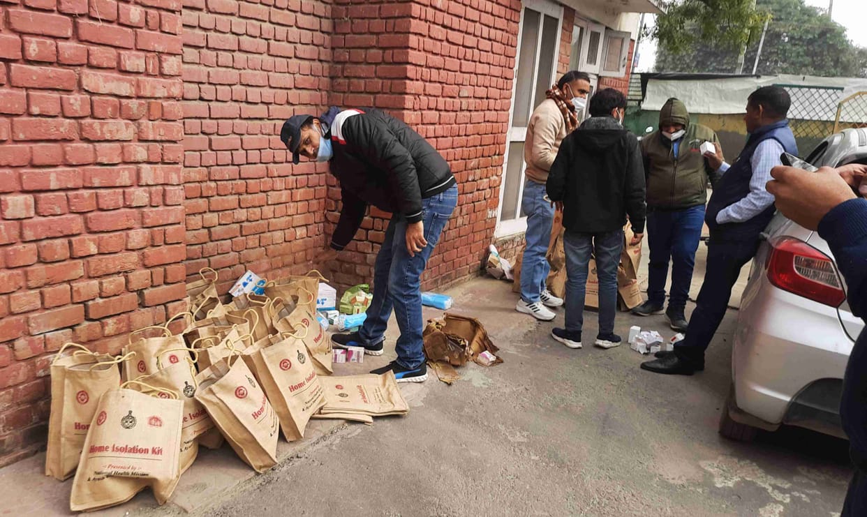 Woman dies of corona, 799 found infected, infection rate in RTPCR was 81.28 percent