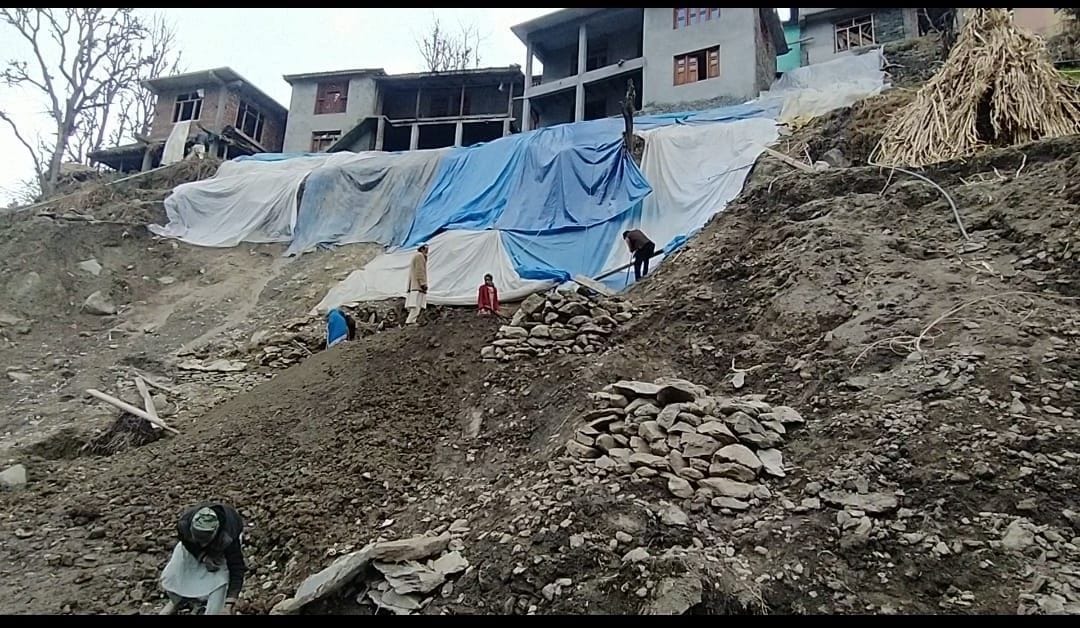 Guwadi village came under landslide