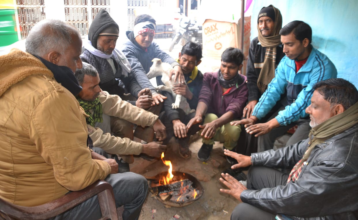 Monday the coldest day of the season in Kanpur dehat, two women died