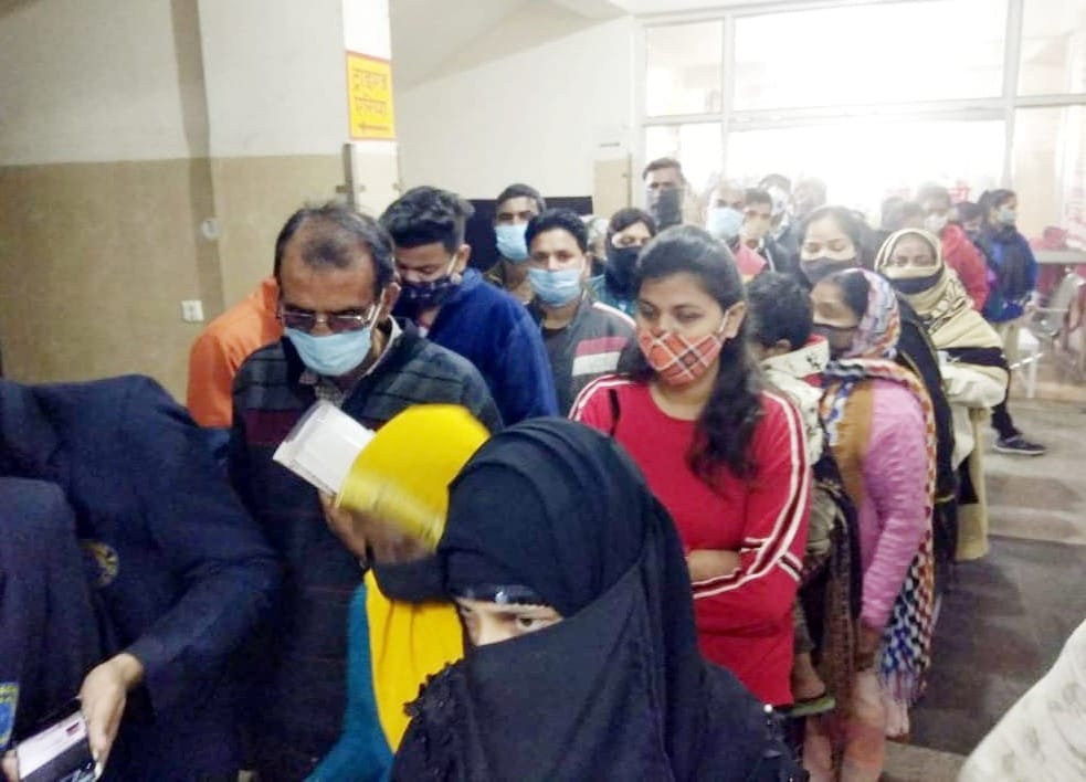 The speed of infection increased six times in five days, 154 new patients were found