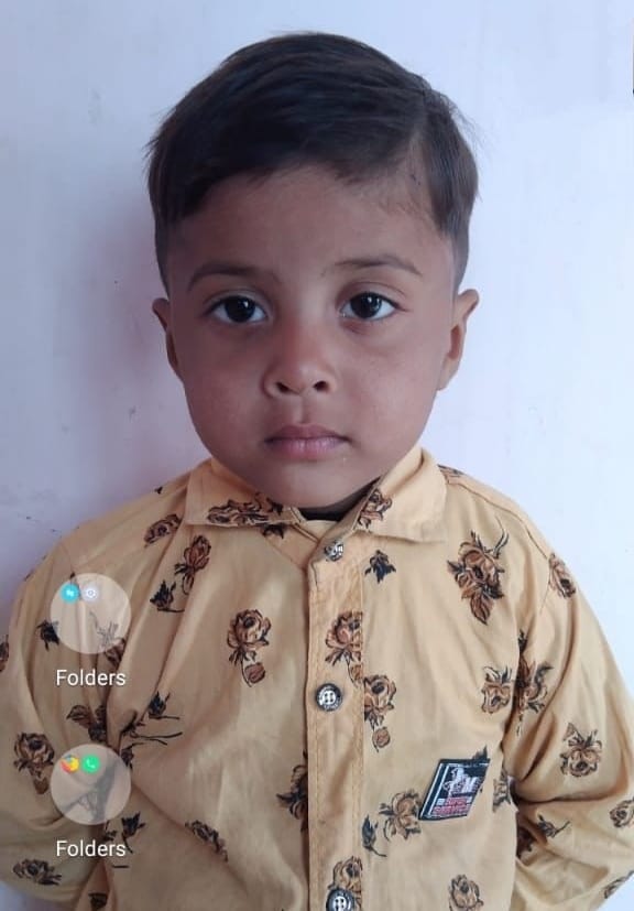 The body of the missing child was found landing in the pond while playing