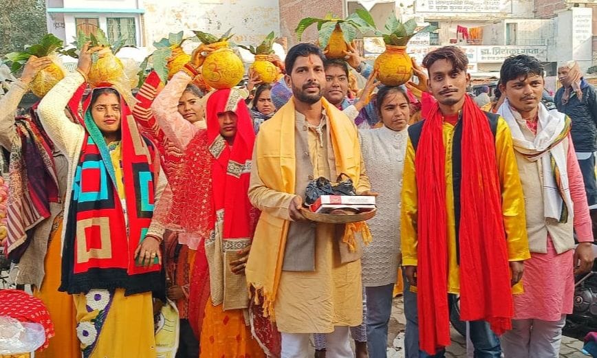Procession taken out with pomp in Jalalabad