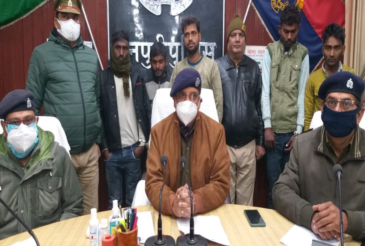 Police caught five vehicle thieves in mainpuri