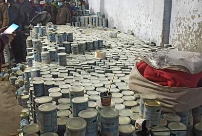 One lakh Can of expired milk powder found in Patiala