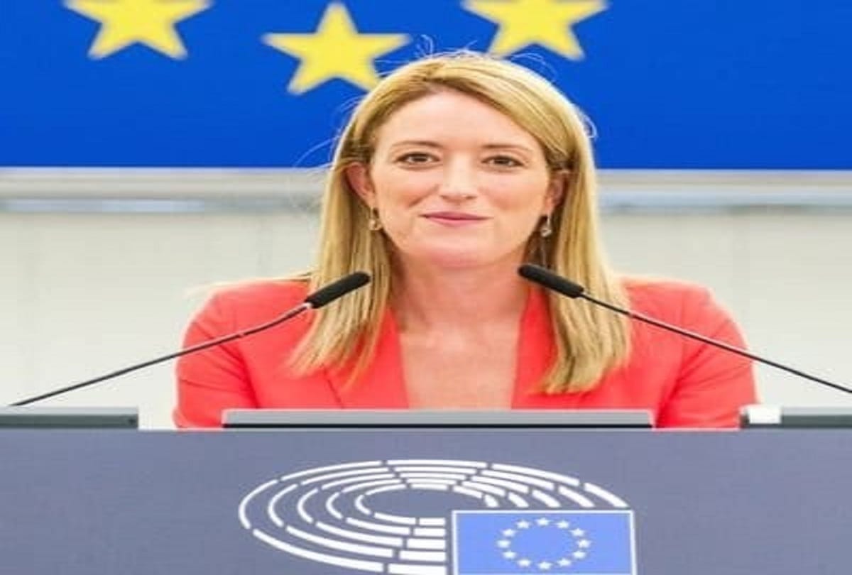eu parliament's 3rd woman president roberta metsola chosen tuesday as only the third woman to head the european parliament despite controversy over her anti-abortion stance