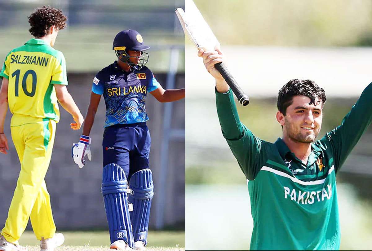 U-19 World Cup: Dunith Wellalage fifer helps Sri Lanka Beat Australia By 4 Wickets | Haseebullah Khan Century helps Pakistan Thrash Zimbabwe By 115 Runs
