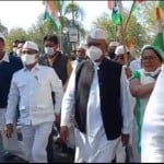 सेवादल की रैली में शामिल दिग्विजय सिंह