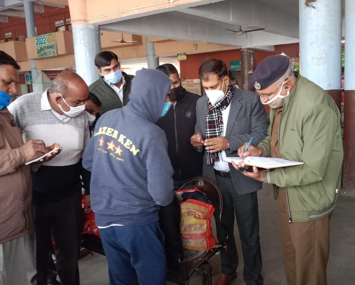 Security agencies check bus stands, hotels and restaurants