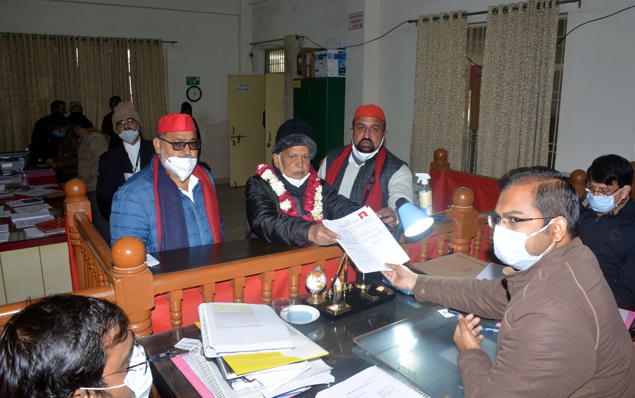 SP's Zafar, BSP's Narendra filed nomination