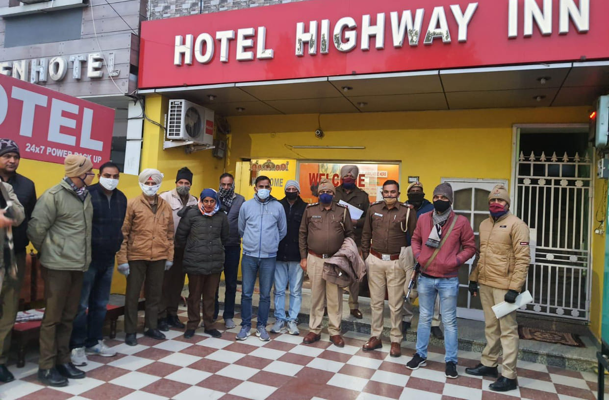 Police launched a special search operation to identify the suspects