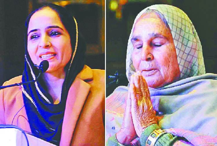 Mother and sister of Bhagwant Mann expressed happiness after aap declared as CM face in Punjab