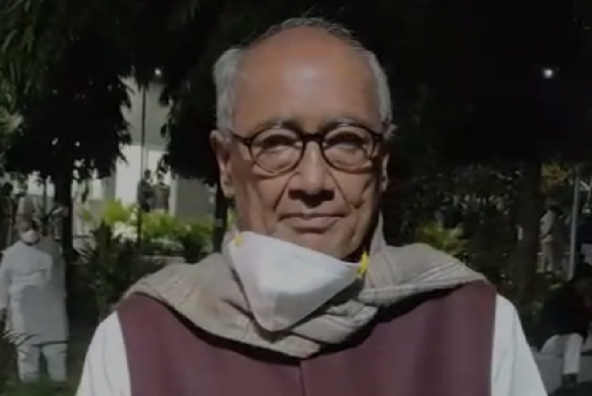 Digvijay Singh's warning: wrote a letter to the Chief Minister and asked for time, said - meet or else I will sit on dharna