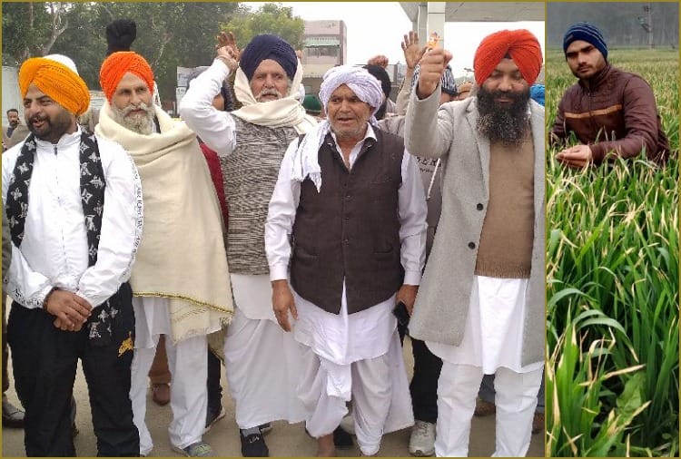 Farmers demonstrated in Karnal district alleging that the crops were affected by the gas