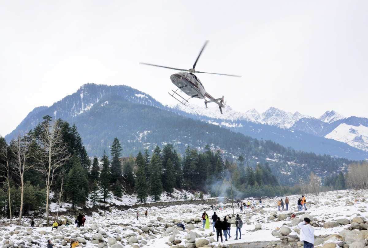 himachal weather update: Snowfall on high peaks including Rohtang, two days of heavy rain-snow alert in the state