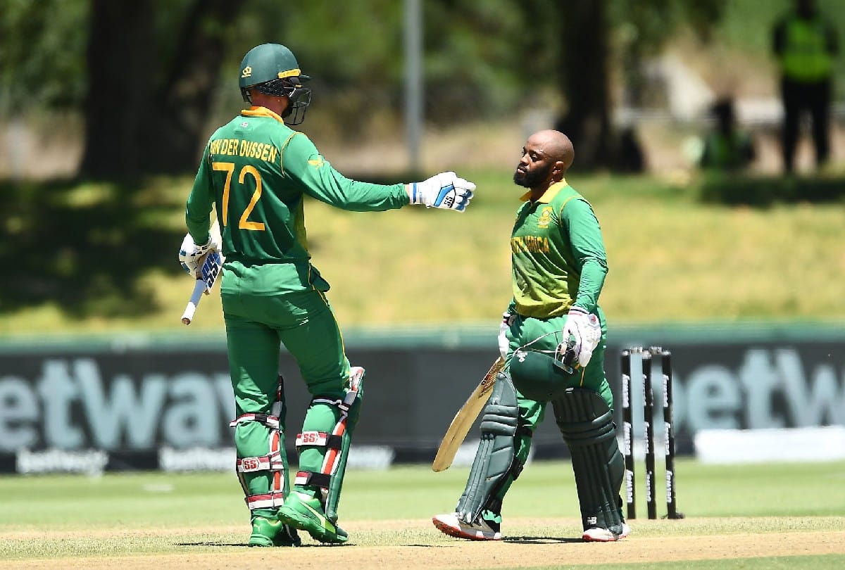 IND vs SA 1st ODI: Temba Bavuma and Van Der Dussen made huge record against India in ODI, missed to break Malik and Yusuf's record
