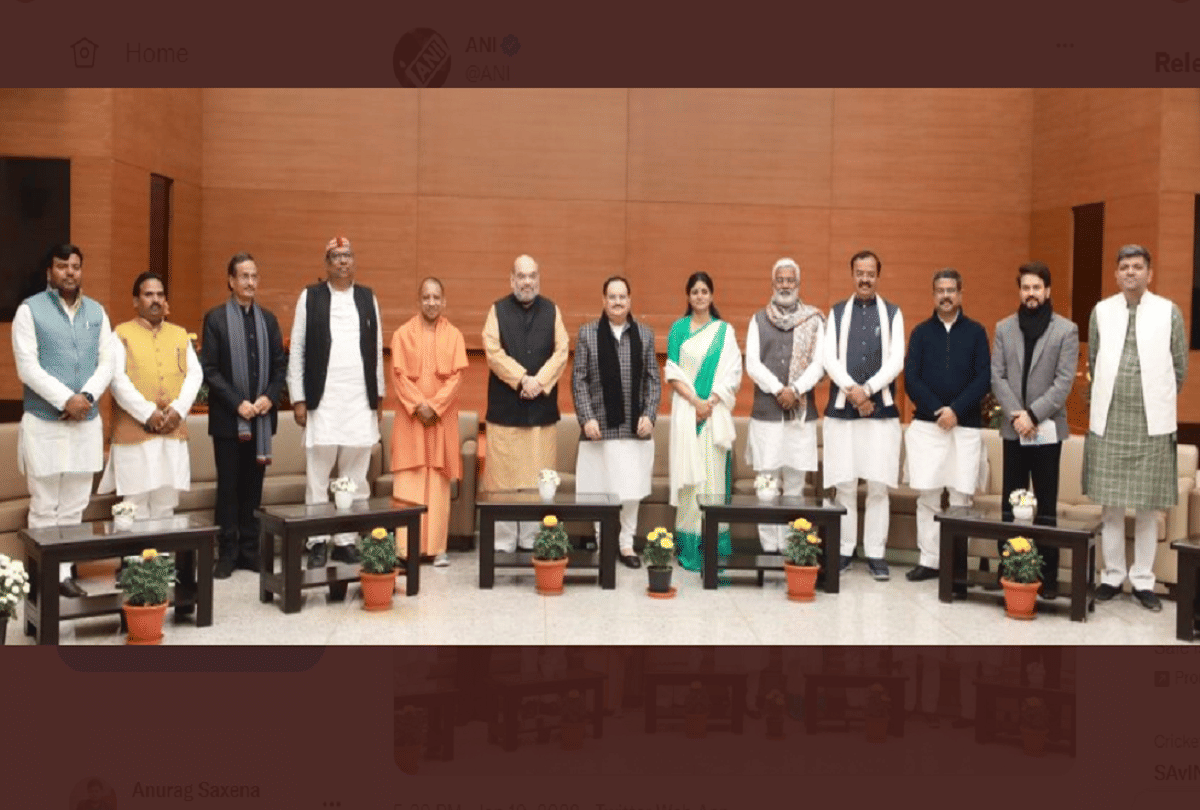 UP Election 2022: BJP will contest elections in alliance with Apna Dal, Nishad Party, talk on seat sharing