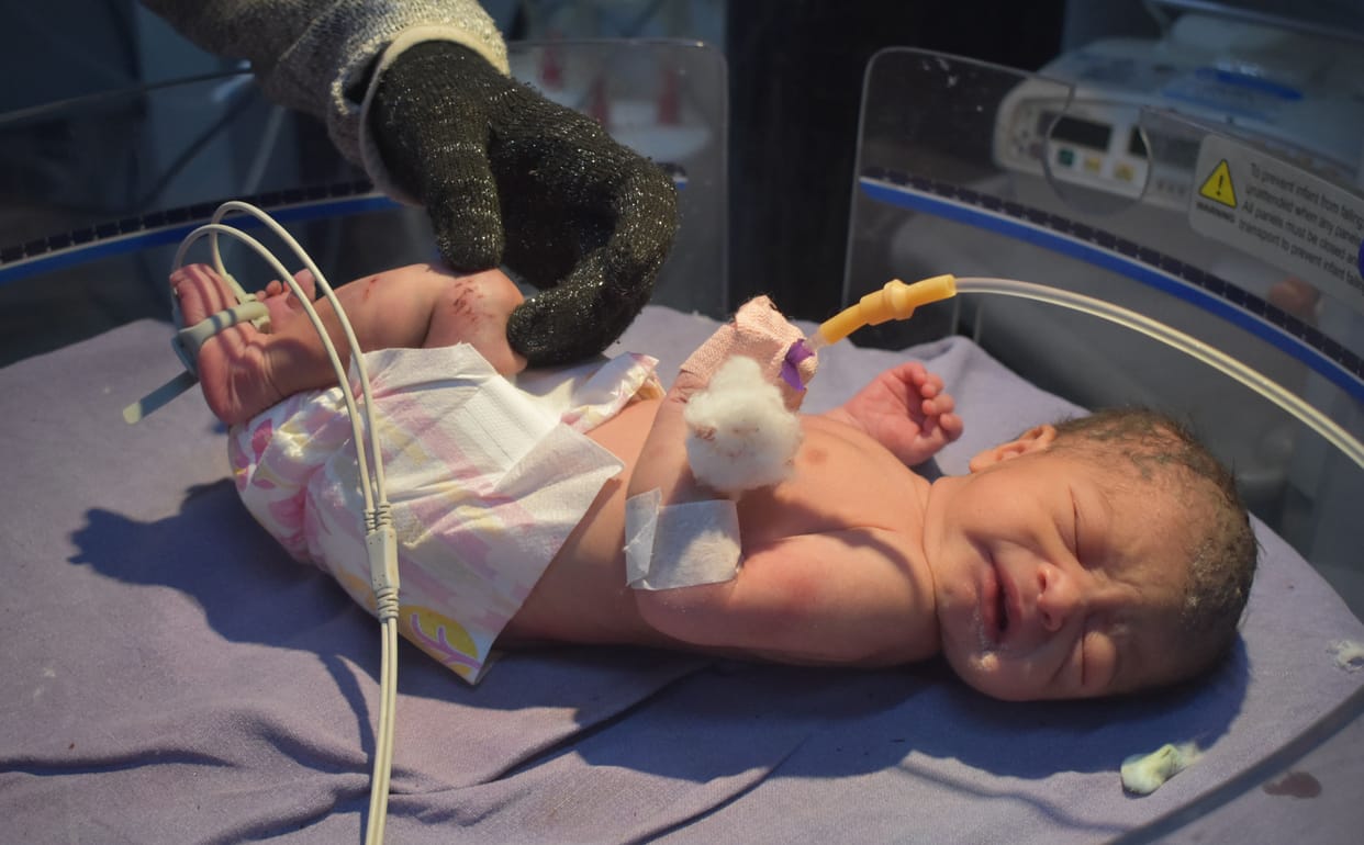 The condition of the girl admitted in the hospital is stable