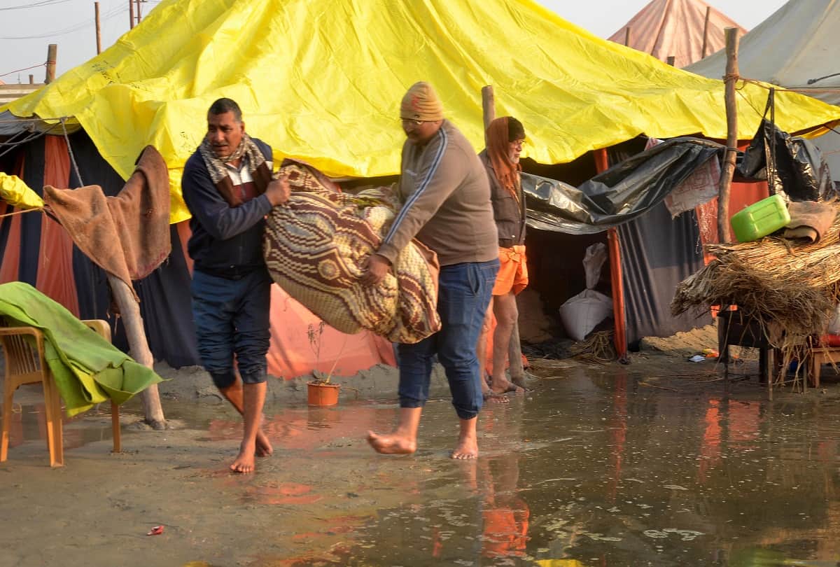 Magh Mela Prayagraj: The land given to the affected pilgrims of Gangadweep on the northern track