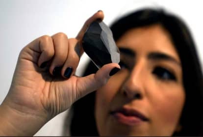 black diamond from outer world sotheby auction may fetch more than 50 crore