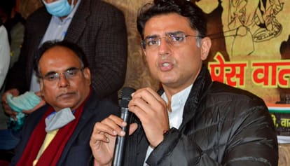 up election 2022 congress sachin pilot target bjp yogi govt in varanasi said Income not doubled but pain increased hundred times