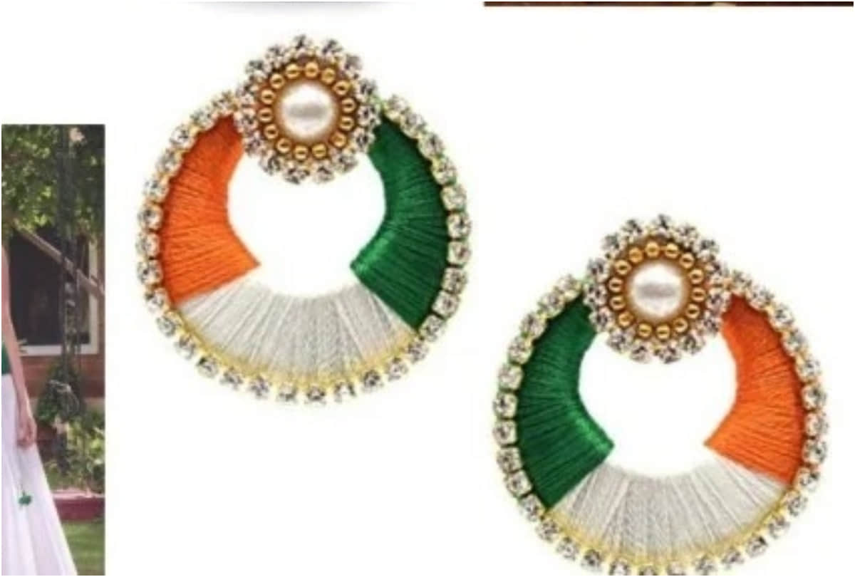 independence day 2022 bangles to earrings accessories and makeup for look trendy in tri color