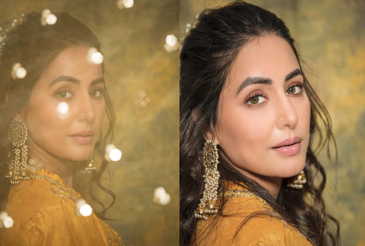 Actress Hina Khan shared latest pictures in traditional look on Instagram see pics