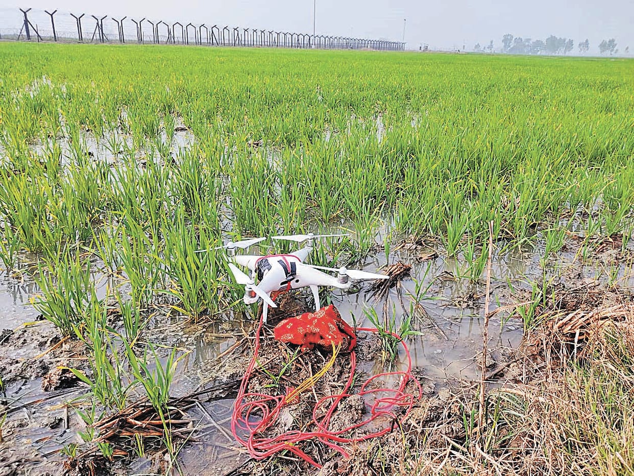 Drone found on international border in Amritsar sector