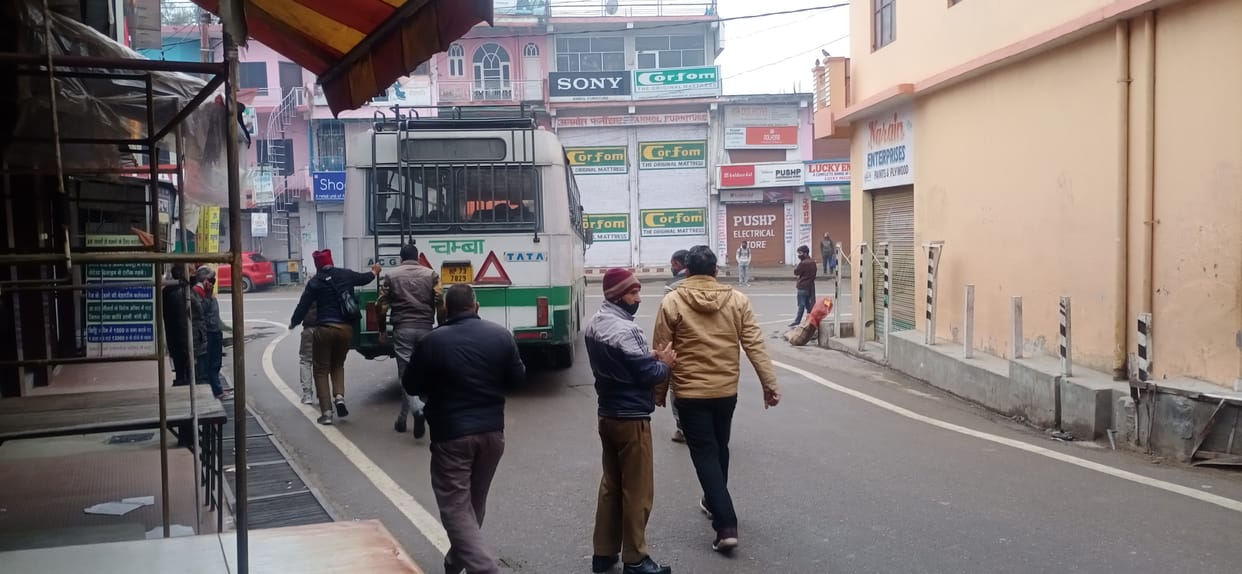 Shimla gasped before half the journey