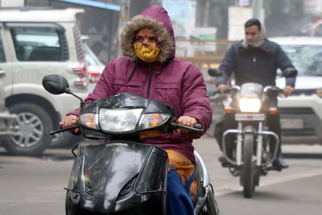 Then the clouds, drizzle and cold wave increased the cold