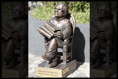 story behind amitabh bachchan father and legendary poet harivansh rai bachchan statue in poland