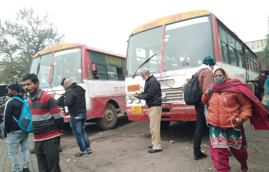 Roadways Najibabad's daily income is lagging behind the target