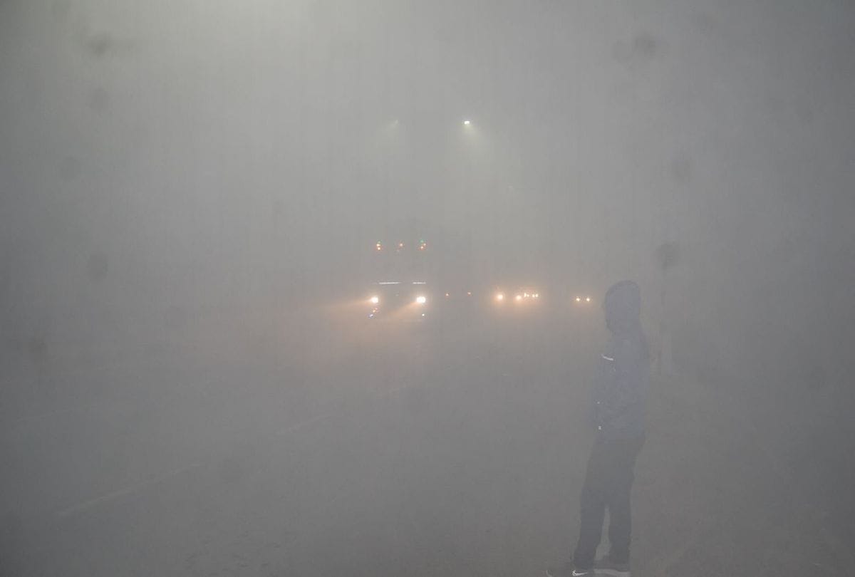 Fog In City Weather Forecast For Two Days In Agra
