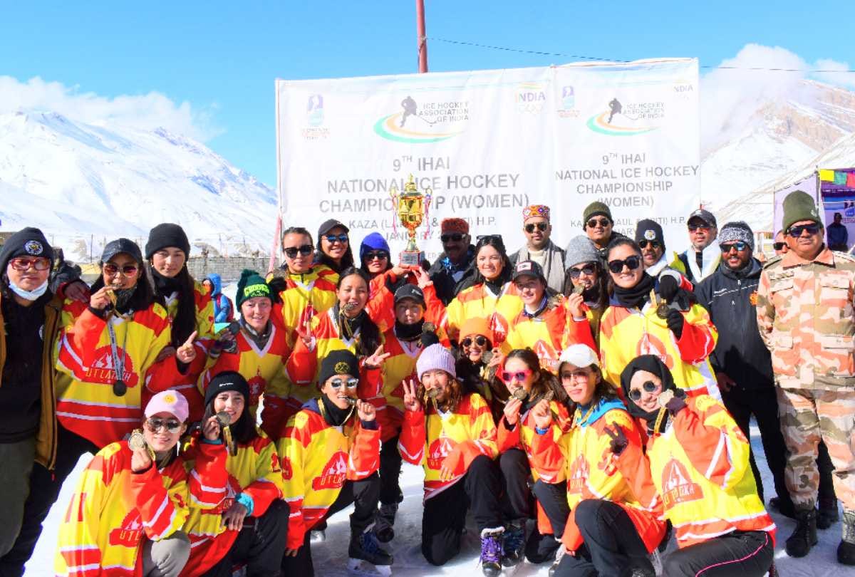 National Ice Hockey Tournament: The team of Ladakh topped the league, the champion