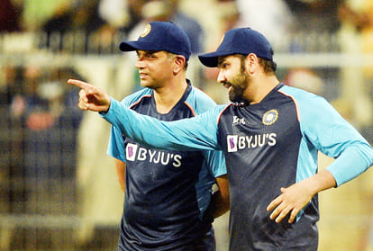 Rahul Dravid Rohit Sharma: Coach Dravid's big statement about Rohit, said - Hitman is not out of the playing-11 race