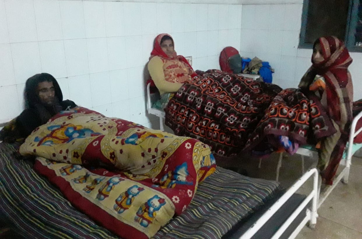 Not enough blankets and no heater arrangement