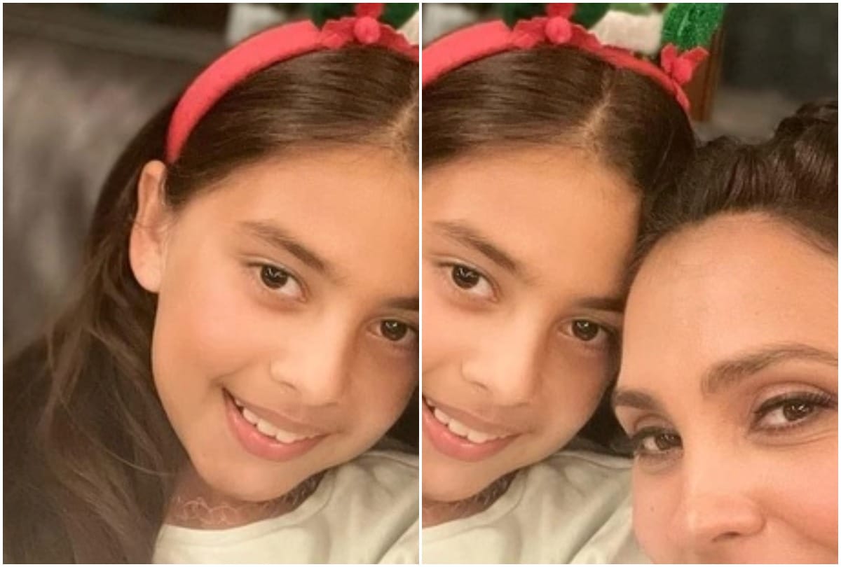 Lara Dutta wishes daughter Saira on 10th birthday Life's greatest blessing