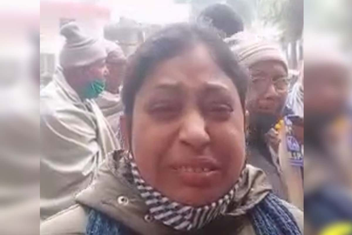 Election 2022: Meraj Jahan wept bitterly for not getting ticket from Congress, allegations against Priyanka Gandhi