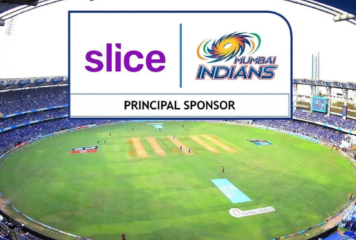 Slice will replace DLF as principal sponsor of Mumbai Indians deal on 90 crore for 3 Years