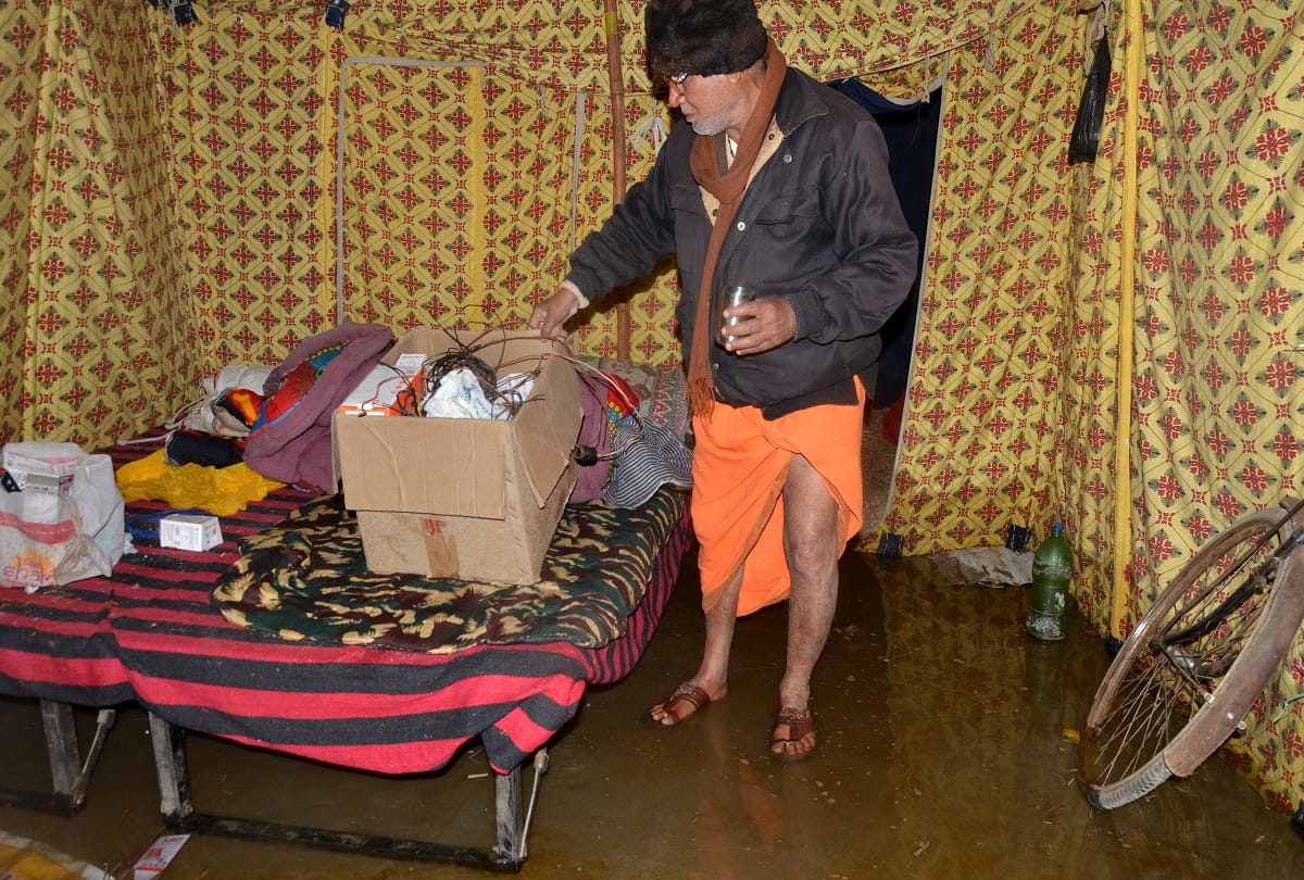 Magh Mela Prayagraj: The land given to the affected pilgrims of Gangadweep on the northern track