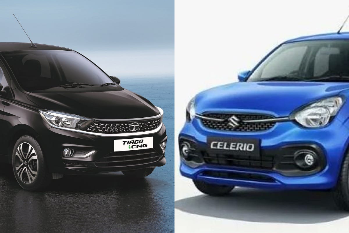 Tata Tiago CNG Car Vs Maruti Suzuki Celerio CNG Car Mileage Features Specification Price Comparison Auto News Hindi
