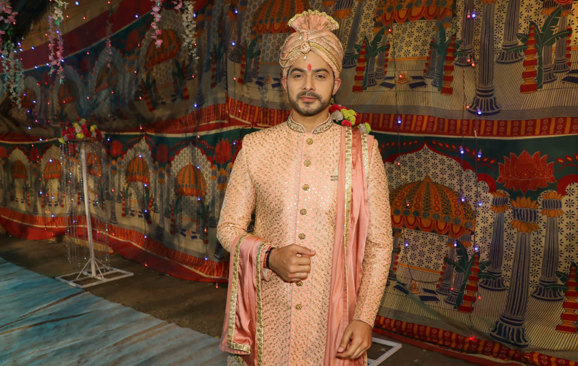 Shooting Report: Srishti and Dhruv getting married on the sets of 'Rang Jau Tere Rang Mein', Sudesh Berry explained